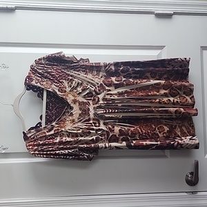 Animal Print Top